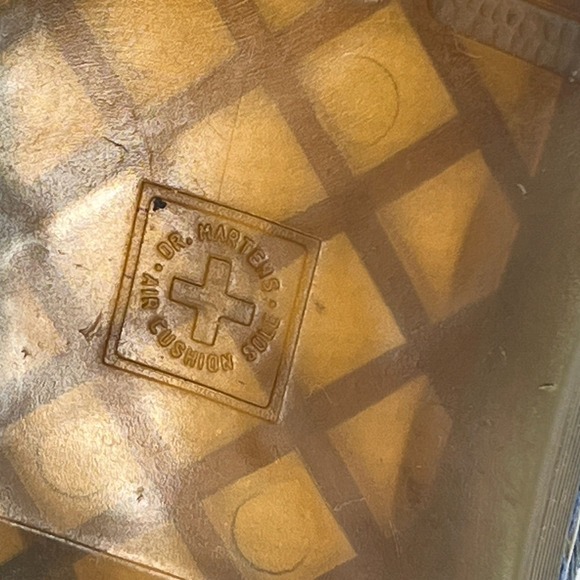 Dr. Martens Delray Shoes Men's 8‎ Blue Canvas Lace Up Round Toe Sneakers - Picture 16 of 16